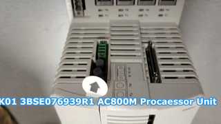 Unité de processeur compacte de contrôleur PM866AK01 3BSE076939R1 ABB AC800M