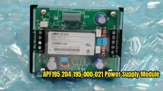 APF195 204-195-000-021 Module d'alimentation CC compact monté sur rail DIN