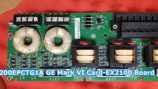 Carte à bornes GE Mark VI Card-EX2100 PT/CT IS200EPCTG1A