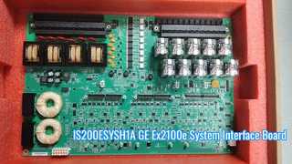 Carte E/S d'interface système GE EX2100e IS200ESYSH1A