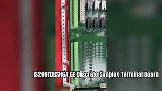 IS200TDBSH6A GE Mark VI Carte à bornes simplex d'E/S discrètes