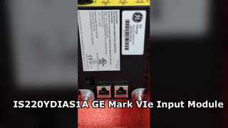 Solution de fiabilité élevée de module d'entrée discrète IS220YDIAS1A GE Mark VIe